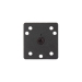 Fixation de support pour tablette - Plaque carrée à la norme AMPs avec joint sphérique 20 mm