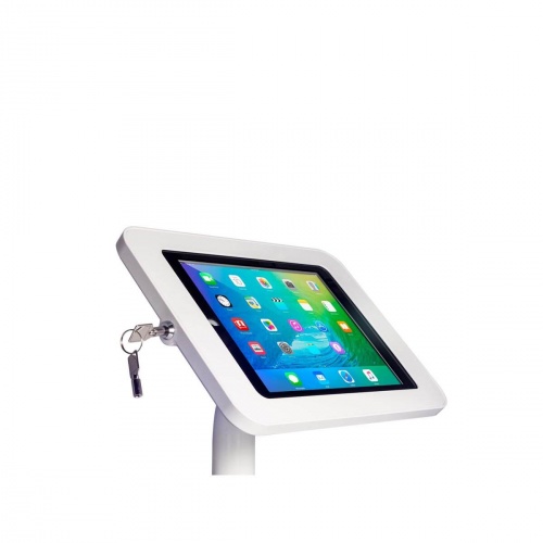 Support Stand sur Pied Compatible iPad Air 3 et Pro 10.5 - The Joy Factory - Blanc - KAA601W