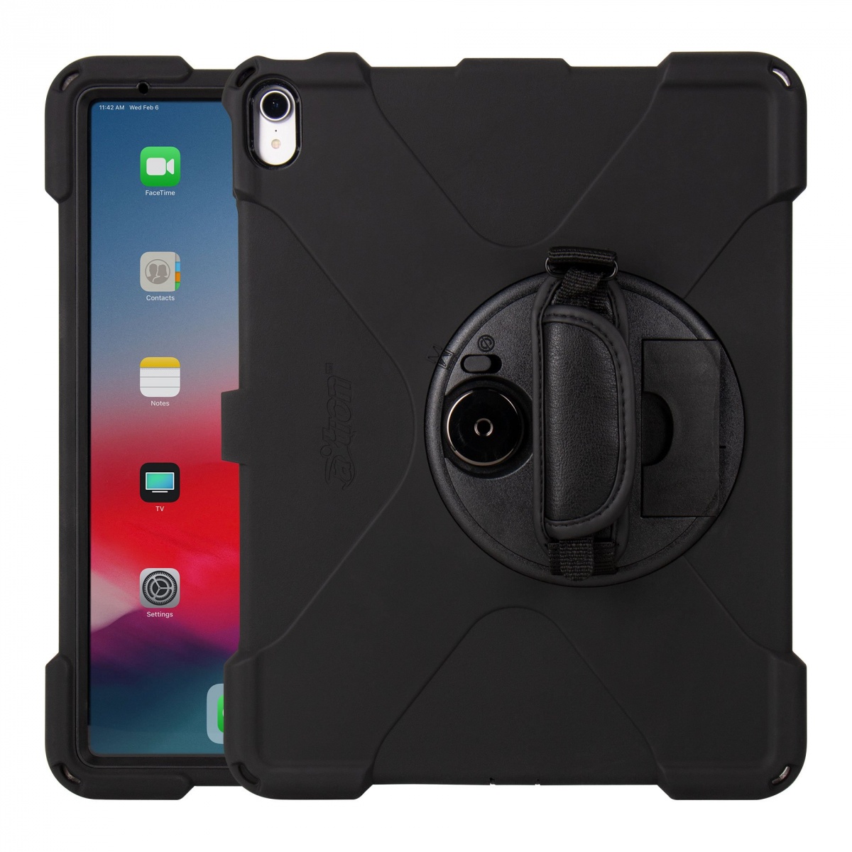 Protection renforcée pour iPad Pro 12.9 (2018) Avec dragonne Norme IP64