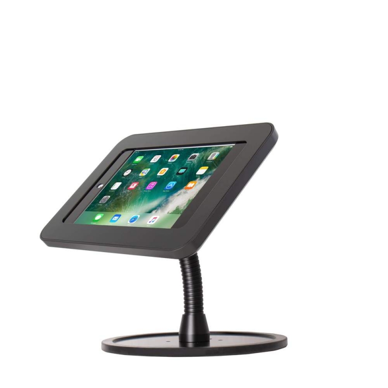 Stand tablette comptoir à bras flexible noir - iPad 10.2 - Apple - The Joy  Factory