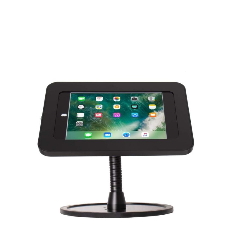 Support de bureau ou voyage pliable pour tablettes 10, iPad, Galaxy Tab - Support  pliable noir modèle LARGE