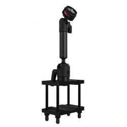 MagConnect Forklift | Pole Single Arm Mount Only up to 3" Wide