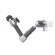 MagConnect Fairfield Style Heavy Duty Rail Dual Arm Mount - Silver