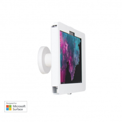 Support sécurisé stand Mural - Surface Go - Blanc