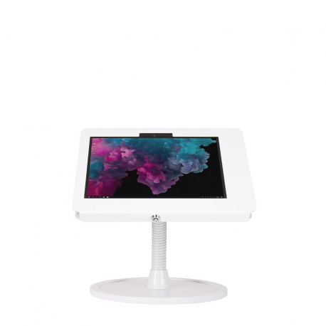 Stand comptoir bras flexible - Surface Go - Blanc
