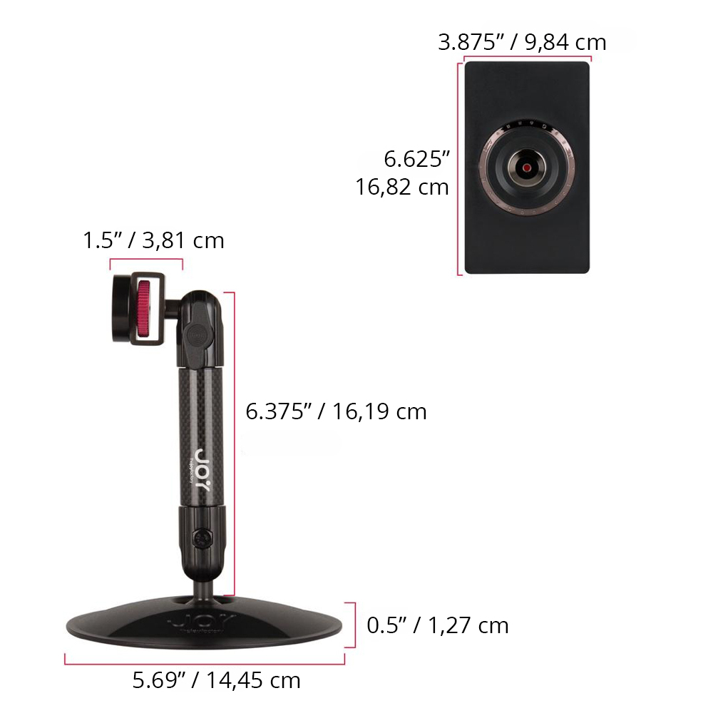 Support tablette de bureau avec module adhésif 3M pour tablettes