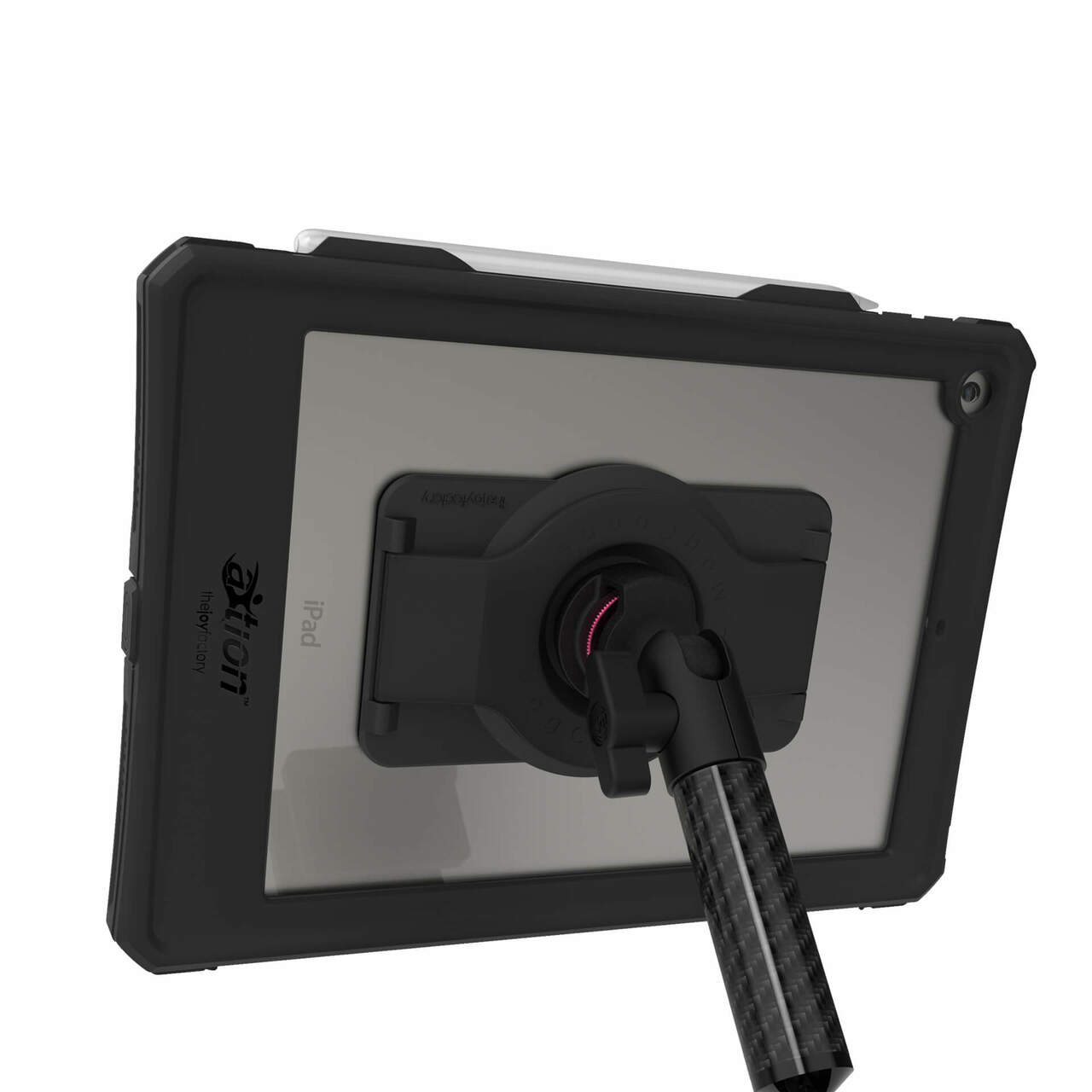 Mobigear ShieldStand - Coque Apple iPad 10 (2022) Coque Arrière Rigide  Antichoc + Support Amovible - Noir 11-8183459 