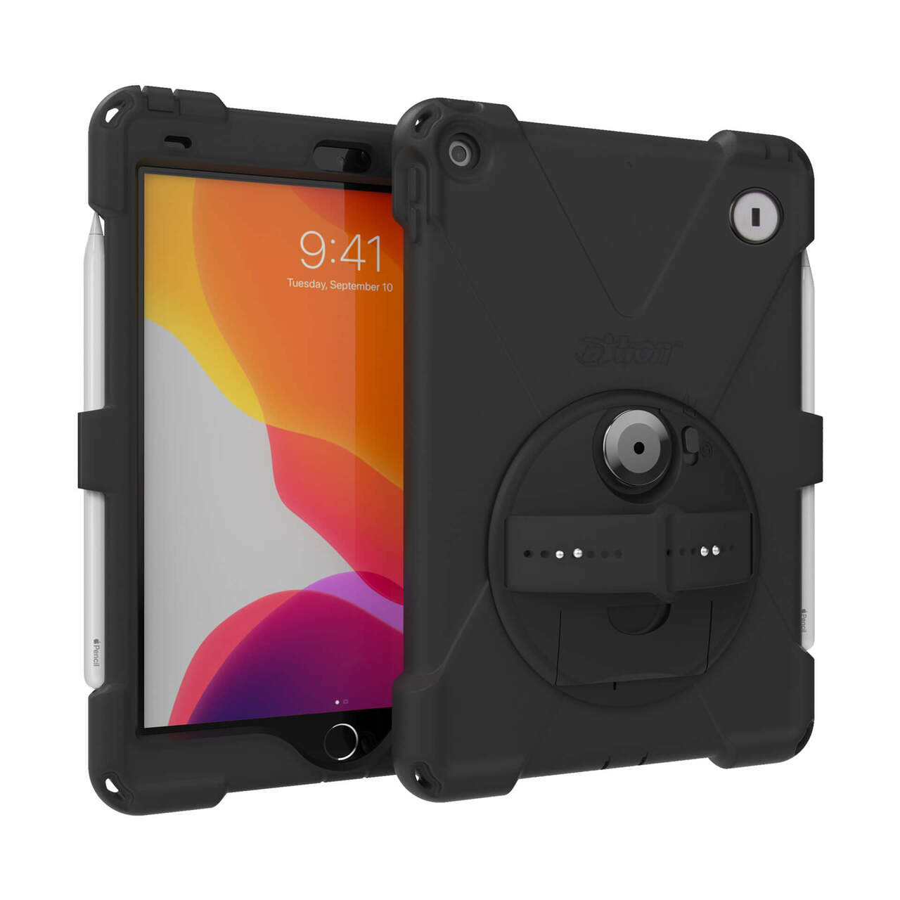 Coque iPad 10.2 (2019/2020/2021) - Protection Extreme - Support + Poignée  