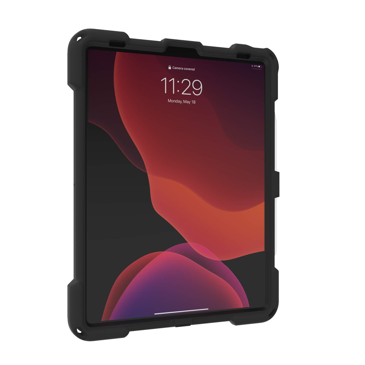 4UBonLife Coque pour iPad 6ème/5ème génération 9,7 Pouces,Compatible avec  iPad Air 1/Air 2, Étui de Protection Léger Coque Arrière en PC Rigide  Translucide Givré pour iPad 9,7 Noir : : Informatique