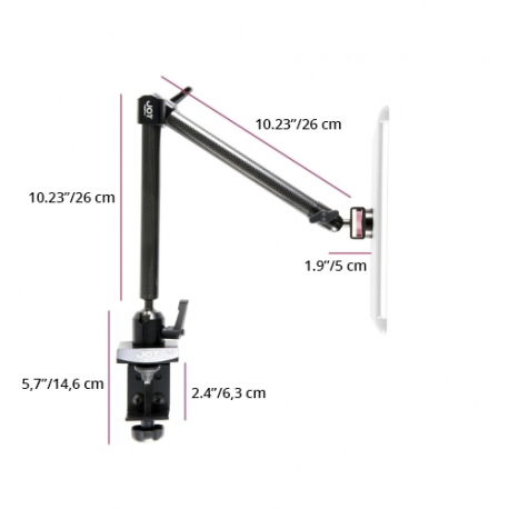 THE JOY FACTORY - Universal Holder with Key Lock for 7" - 10.1" Tablets