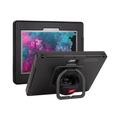 Coque de Protection Complète Ultra Rigide et Etanche Compatible Surface Go - The Joy Factory - Norme IP68 - Noir