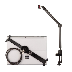 2 long arm vice mounting bracket with universal adapter secured by combination - MagConnect
