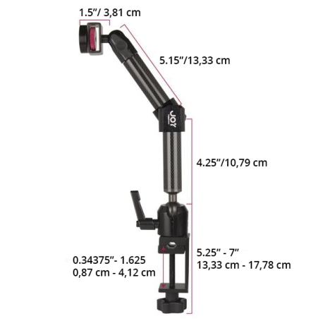 THE JOY FACTORY - Lockable & Adjustable Holder with combination lock