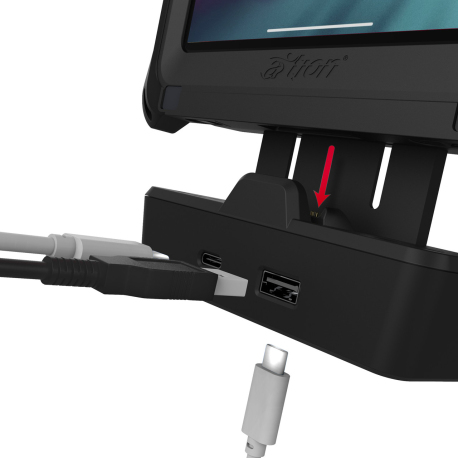 aXtion Volt Syncing and Charging Cradle for 9.4-inch to 11.3-inch Tablets