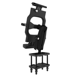 Support univ. aXtion LockDown chariot élévateur HD un bras Support sur poteau (38 mm) pour tablettes de 8,1 pouces à 10 pouces