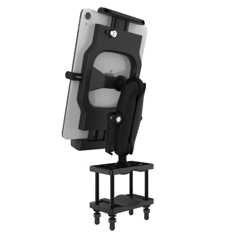 Support univ. aXtion LockDown chariot élévateur HD un bras Support sur poteau (38 mm) pour tablettes de 8,1 pouces à 10 pouces