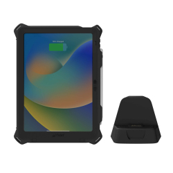 Coque aXtion Volt pour iPad 10.9 pouces 10e génération et sa station d'accueil, base de chargement aXtion Volt