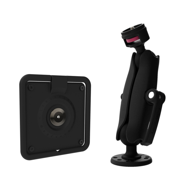 The Joy Factory - Universal Tablet Module VESA 100 compatible MagConnect - Single Arm MagConnect HD AMPs Mount Support