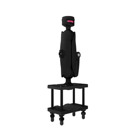 The Joy Factory - Universal VESA 100 MagConnect Compatible Tablet Module - Forklift Mount Tablet Stand with Pole Attachment