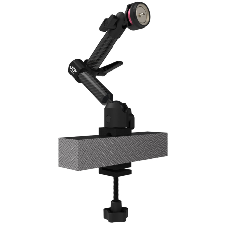 The Joy Factory - Universal Tablet Module VESA 100 MagConnect - Dual Short Arm Clamp Mount MagConnect Support