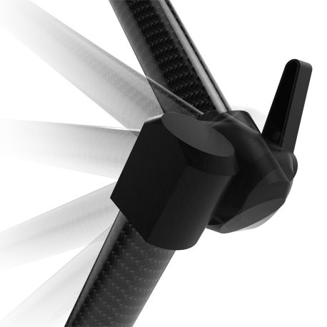 The Joy Factory - Universal Tablet Module VESA 100 MagConnect - Dual Short Arm Clamp Mount MagConnect Support
