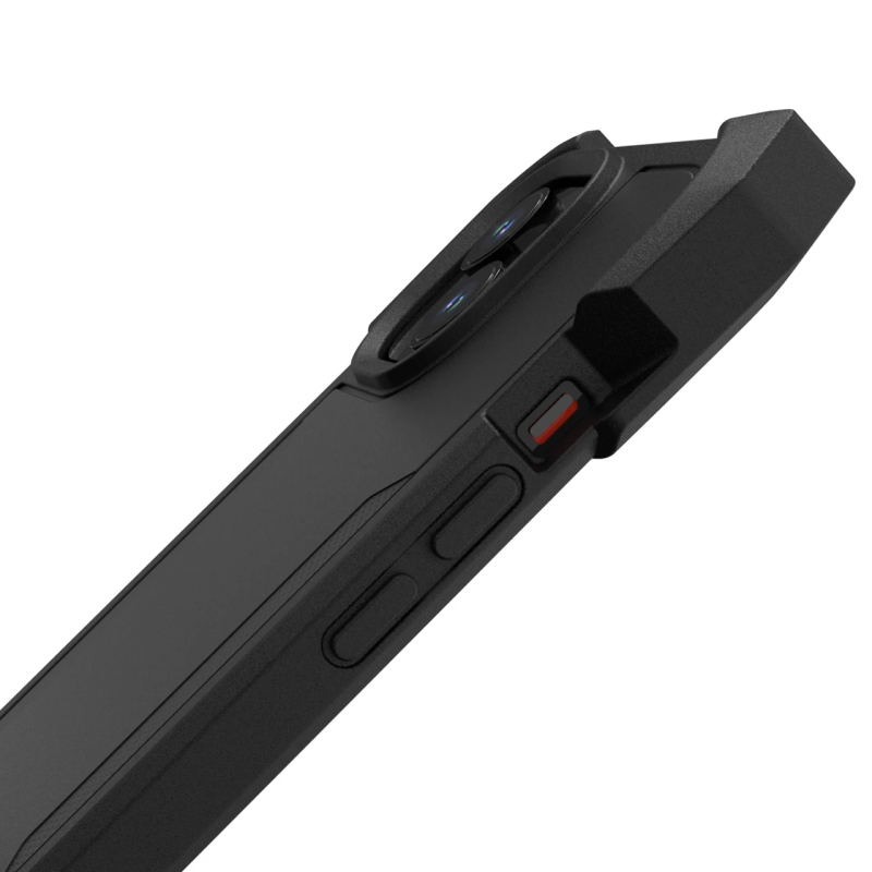 Durable, non-slip case for iPhone 15, lightweight, military-grade shockproof with 9H glass screen protector