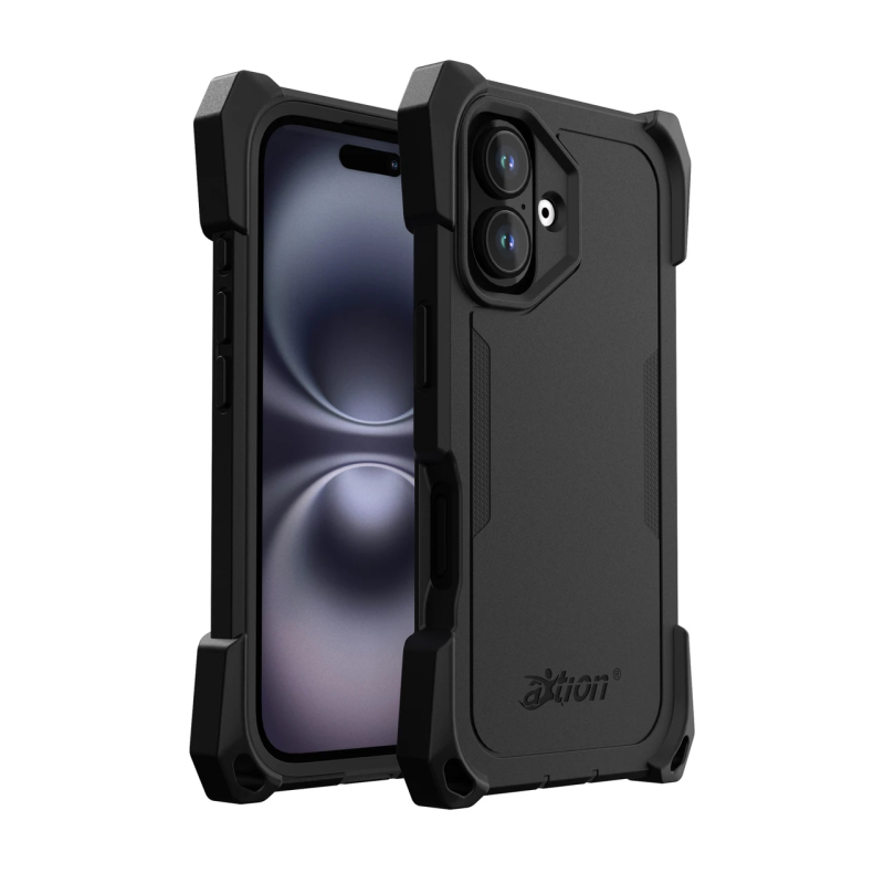 Coque de protection renforcée avec protection d’écran en verre trempé, idéale pour les professionnels mobiles dans presque tous