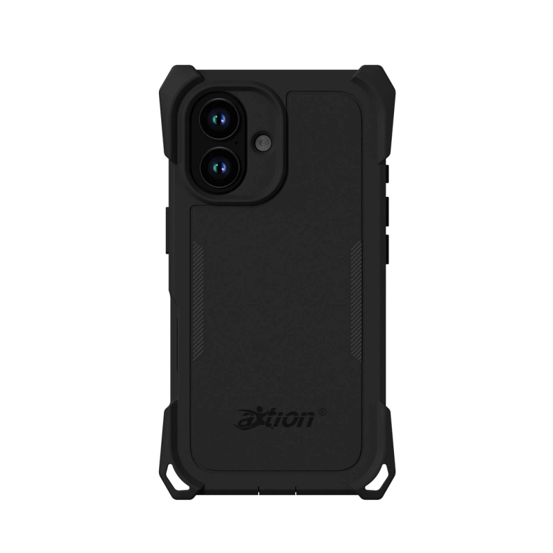 Conçue pour les environnements les plus exigeants, la coque aXtion Edge pour iPhone 17 offre une protection antichoc conforme à